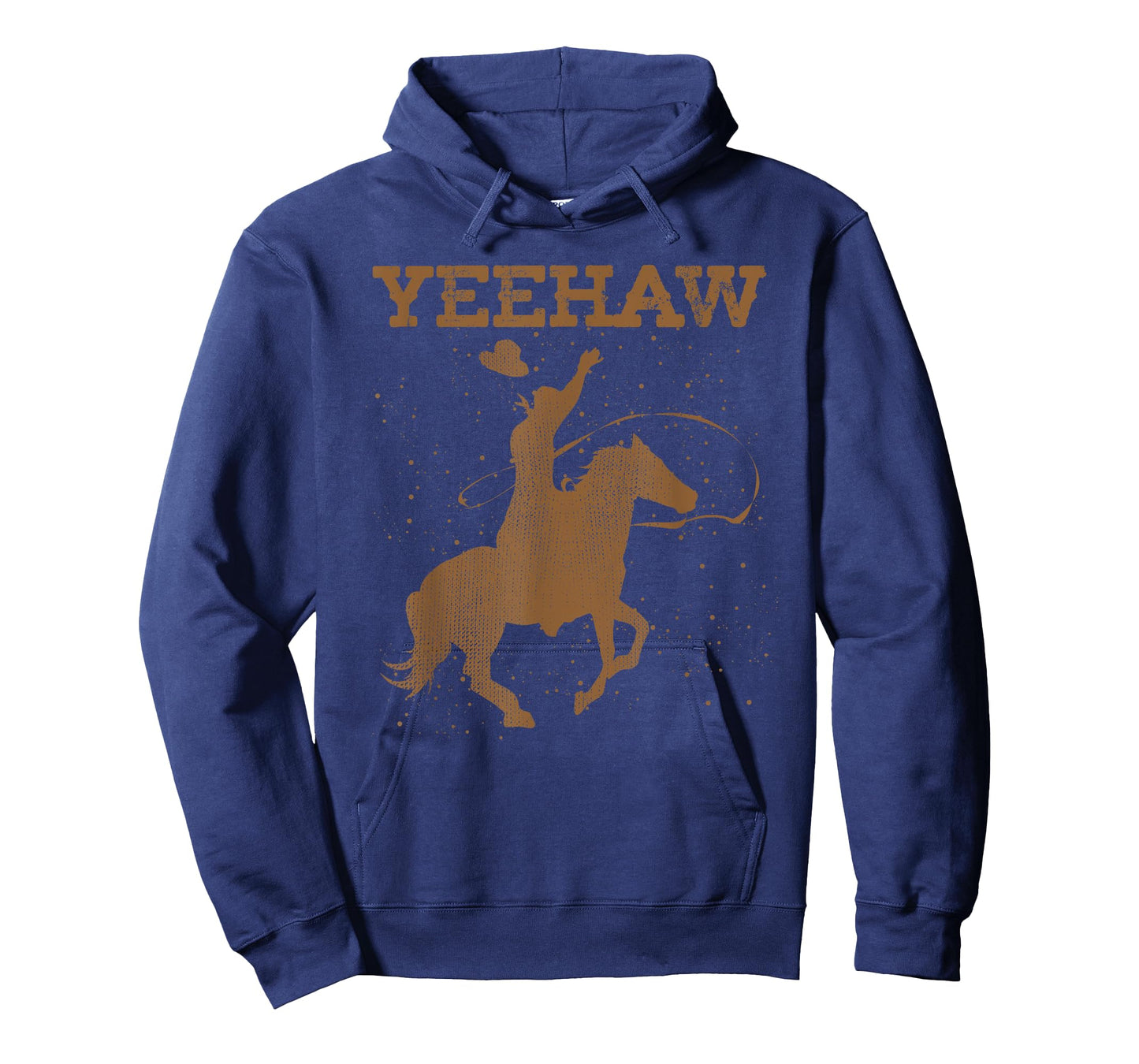 Yeehaw Bull Riding Texas Funny Western Cowboy Gift Cowboy T-Shirt Small