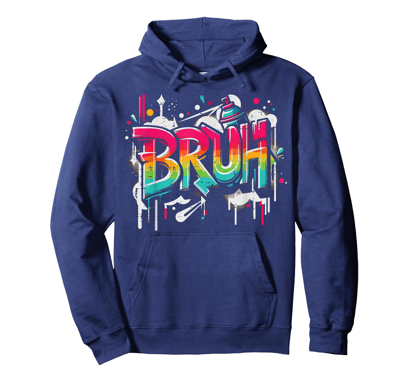 Bruh Graffiti Funny Saying Street Art Meme Men Boys Kids T-Shirt