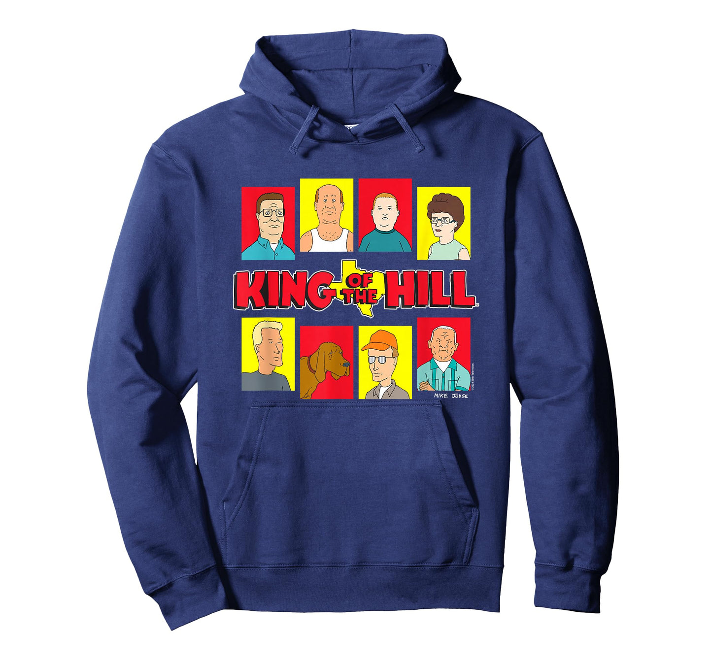 King of The Hill Iconic Characters Group Shot Big Portraits T-Shirt