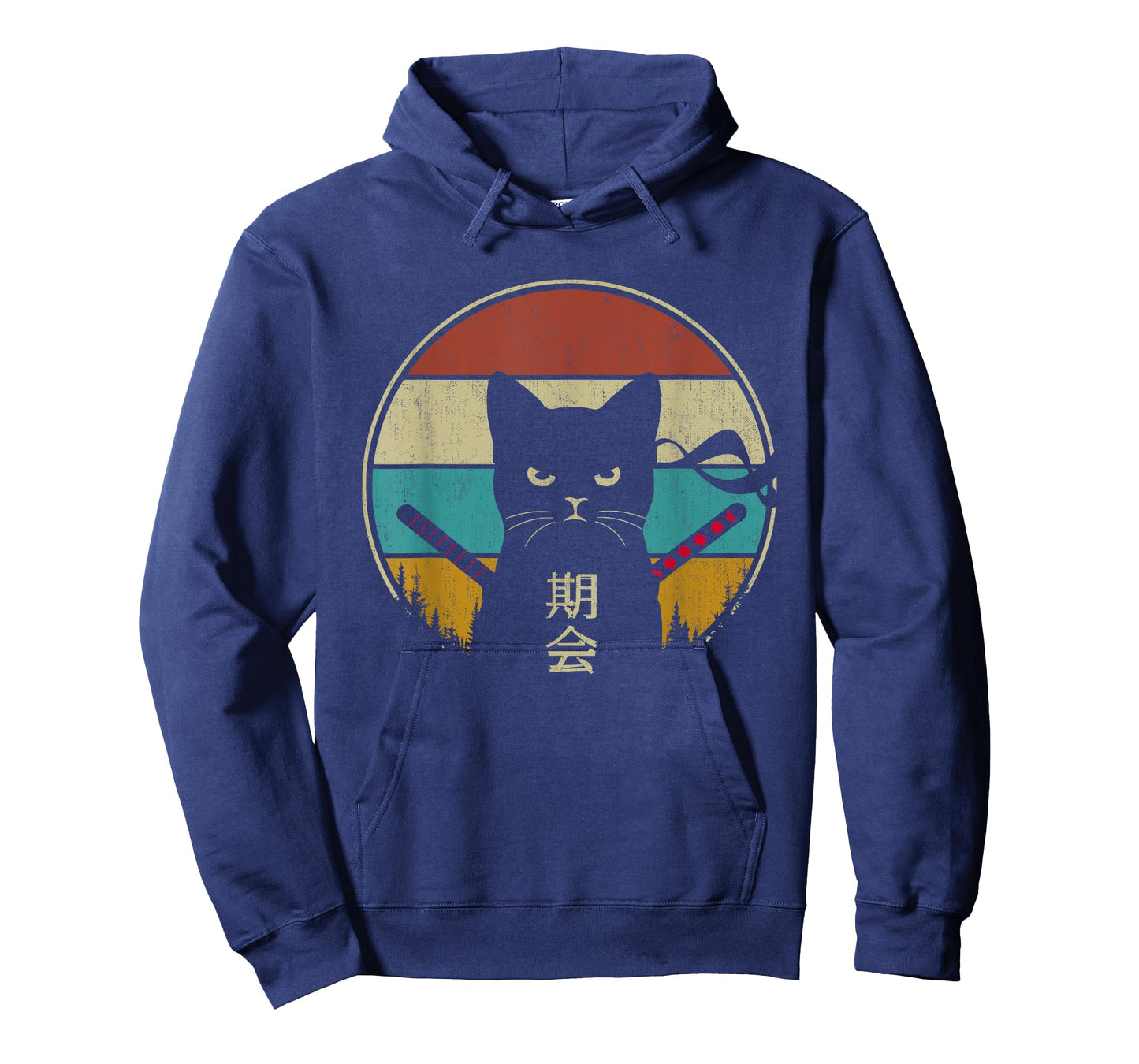 Vintage Japanese Cat Kawaii Retro Style Cat Kitten Lover Men Women Girls Kids T-Shirt