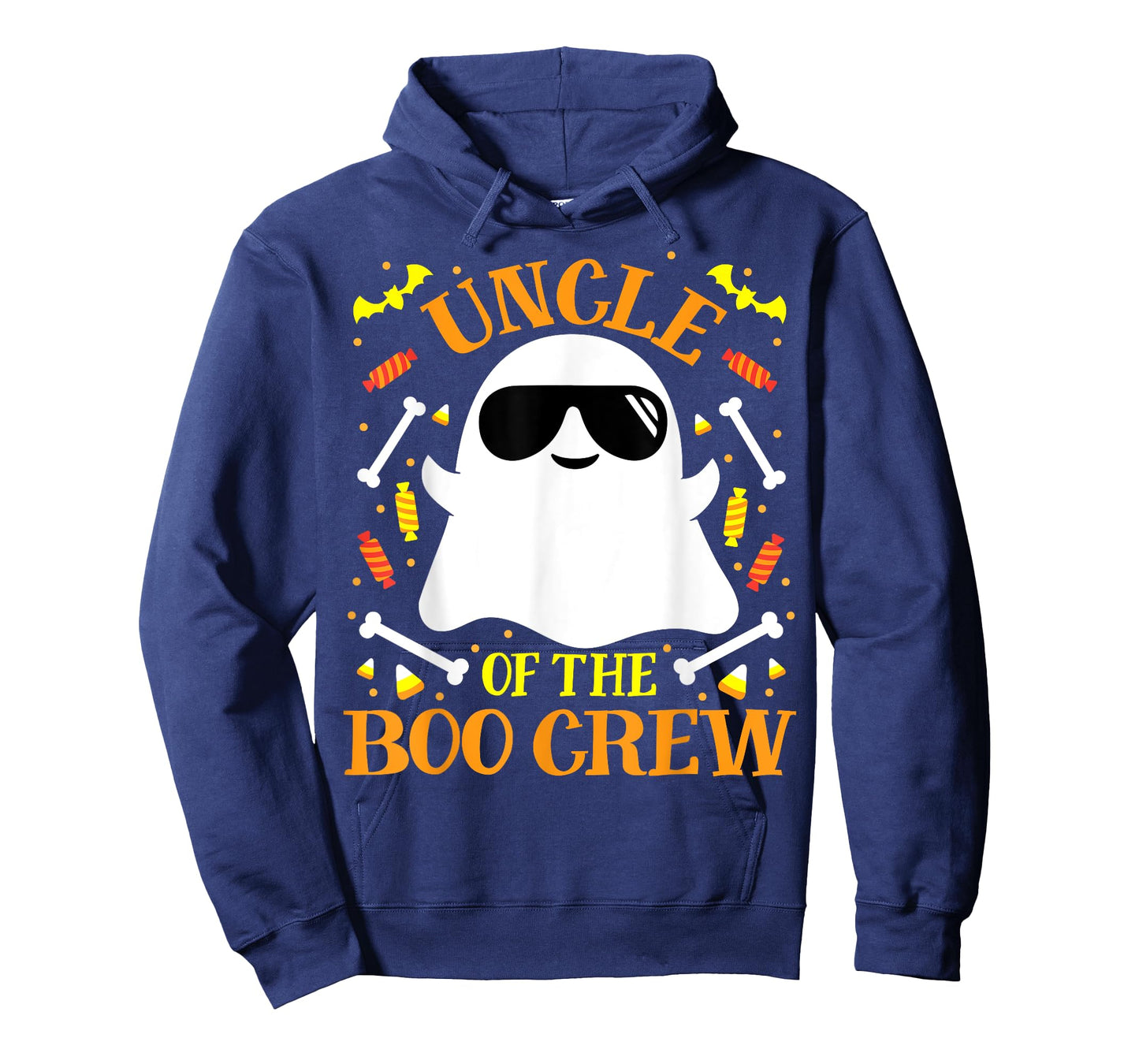 Uncle Boo Crew Ghost Matching Family Set Funny Men Halloween T-Shirt