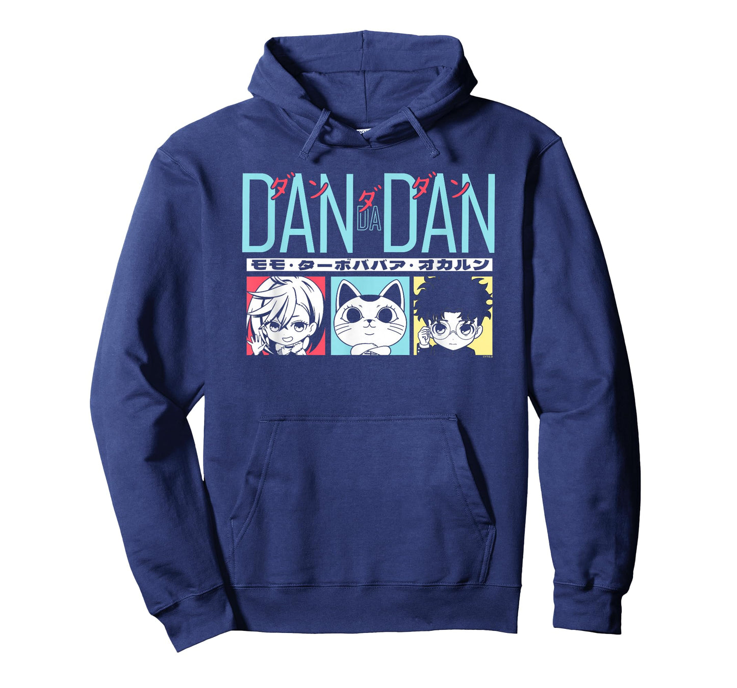 Dan Da Dan Chibi Character Frames Pastel Anime T-Shirt