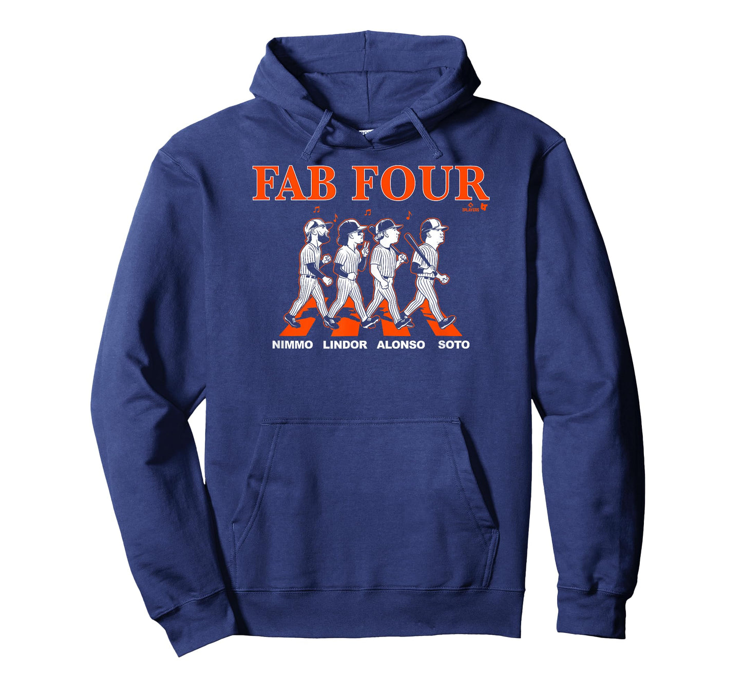 Lindor, Soto, Alonso, & Nimmo - Fab Four Album - NY Baseball T-Shirt
