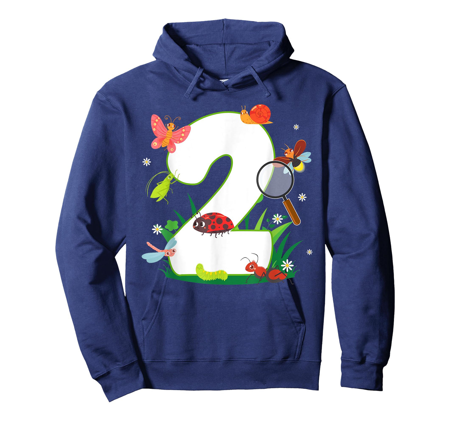 2nd Birthday Bugs And Insects Nature Lover 2 Year Old T-Shirt