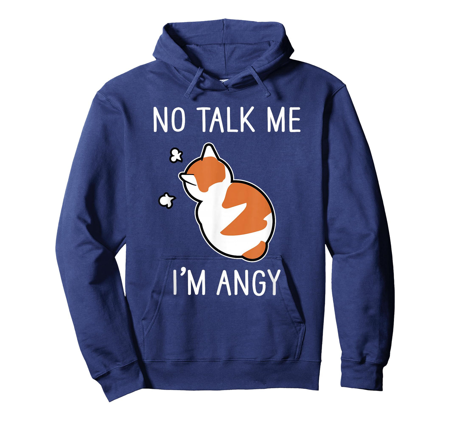 Funny No Talk Me I'm Angy Cute Angry Cat meme pet T-Shirt