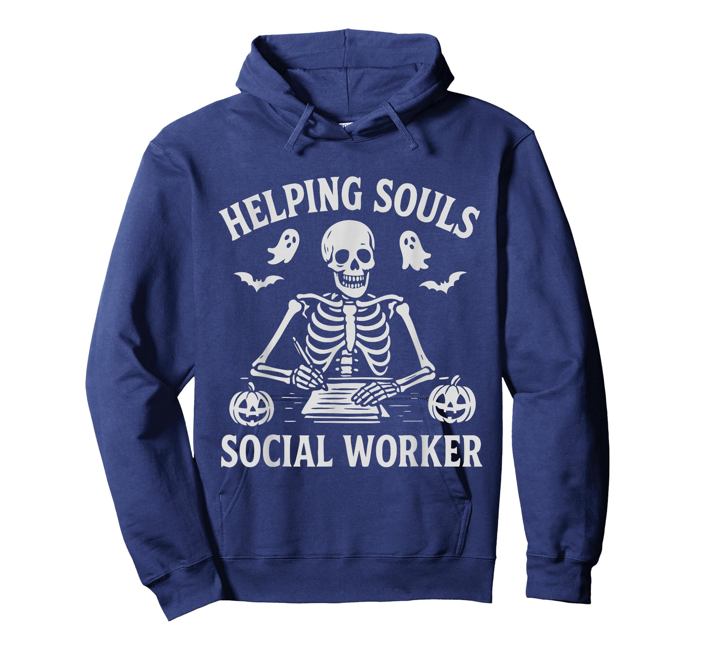 Helping Souls Social Worker Halloween Skeleton T-Shirt