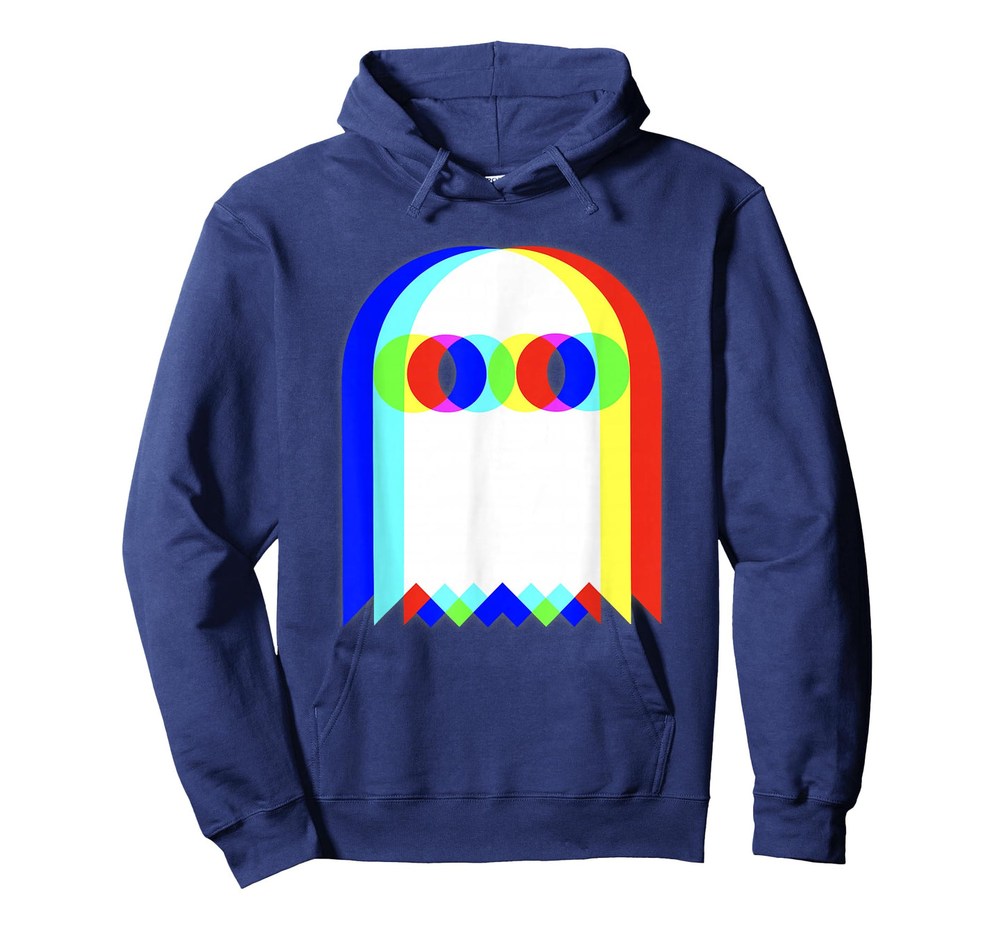 Threadrock Vaporwave Psychedelic Ghost Retro Halloween Techno EDM Unisex Adults Kids T-Shirt