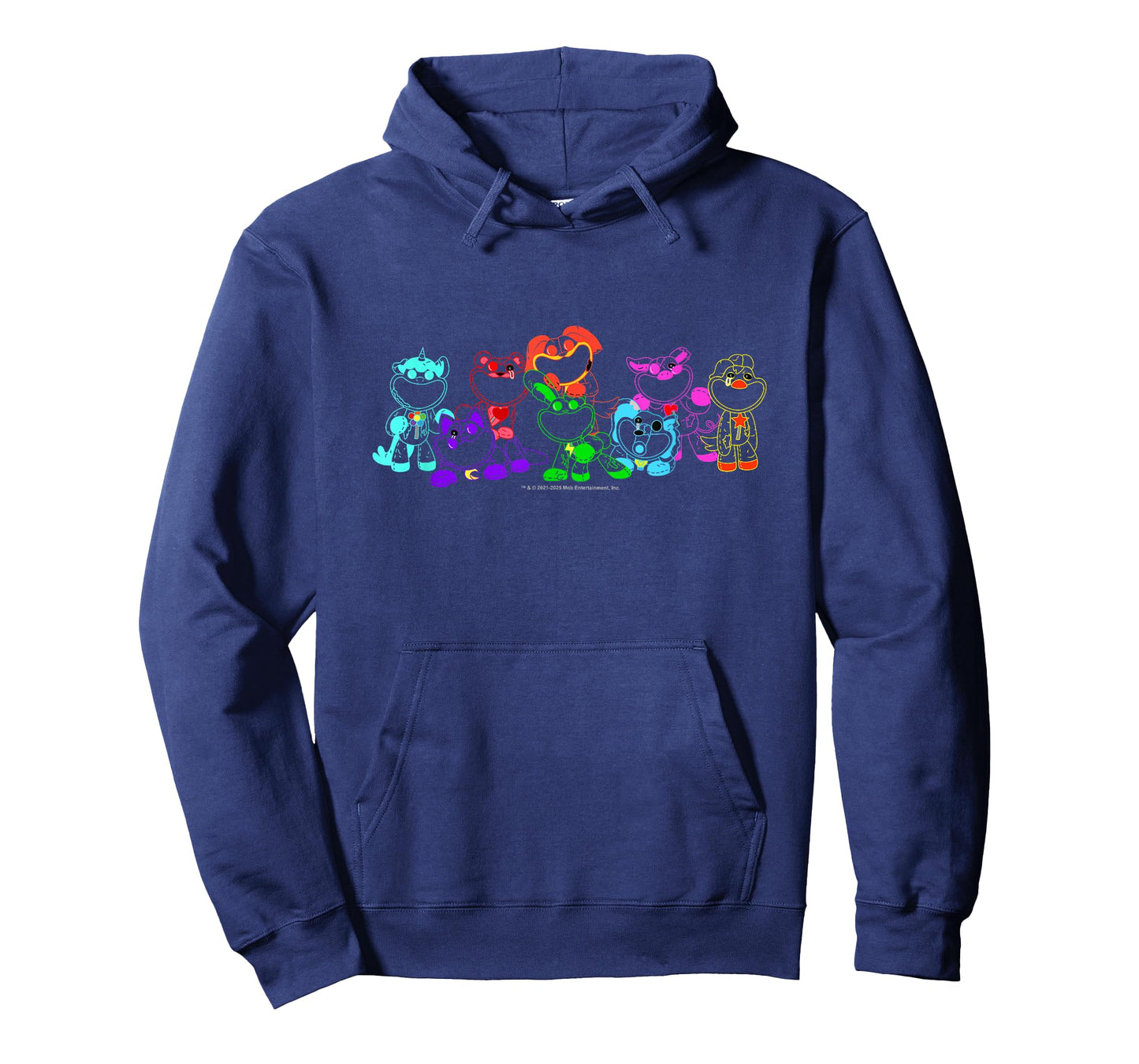 Poppy Playtime Smiling Critters Off Color Ruined Group Shot T-Shirt