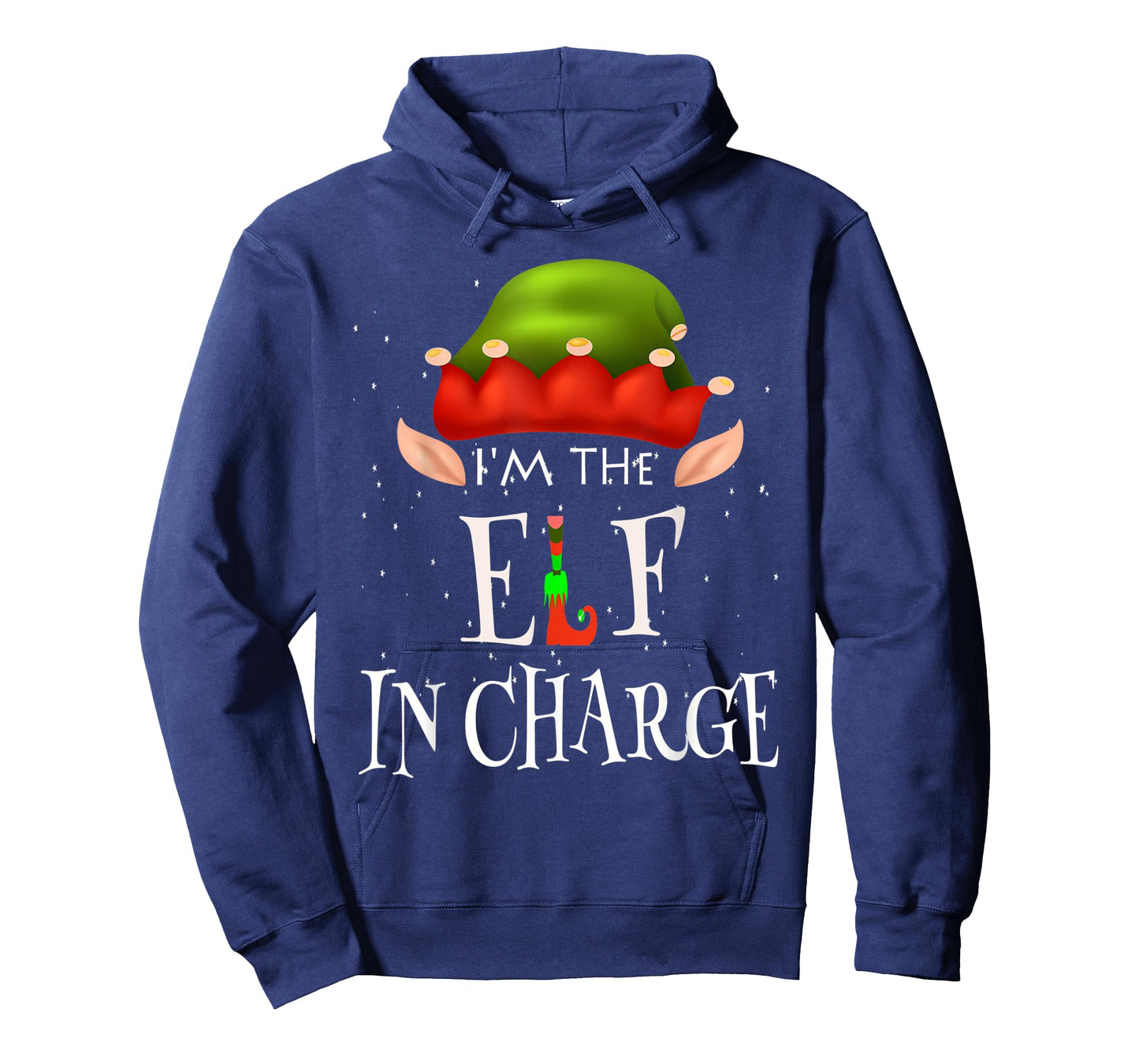 I'm The Elf In Charge Family Matching Outfits Christmas Idea T-Shirt