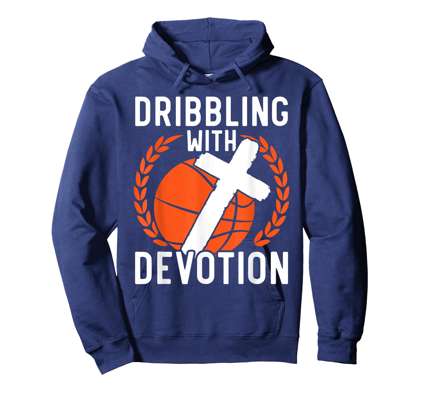 Basketball And Jesus Christ Christian Believer Hooper T-Shirt