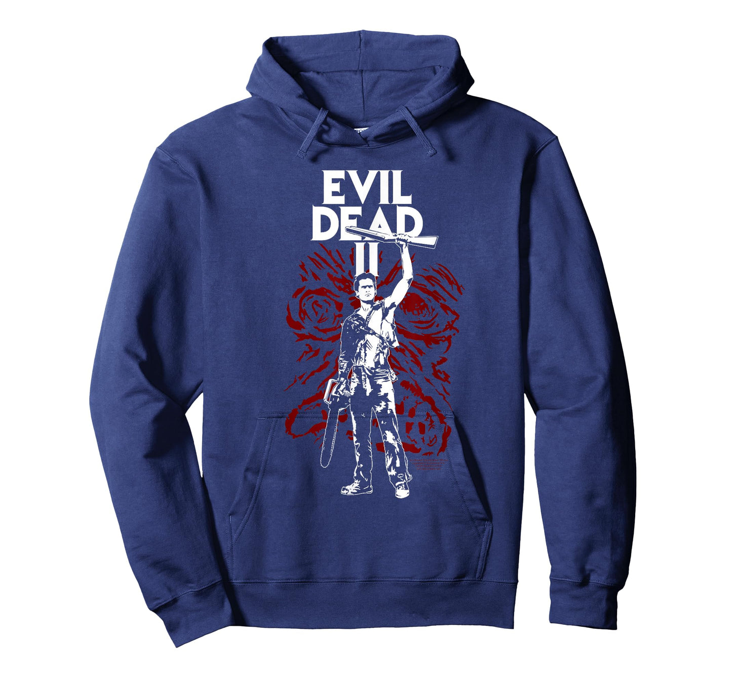 Evil Dead 2 Ash with The Book of The Dead Horror Movie T-Shirt