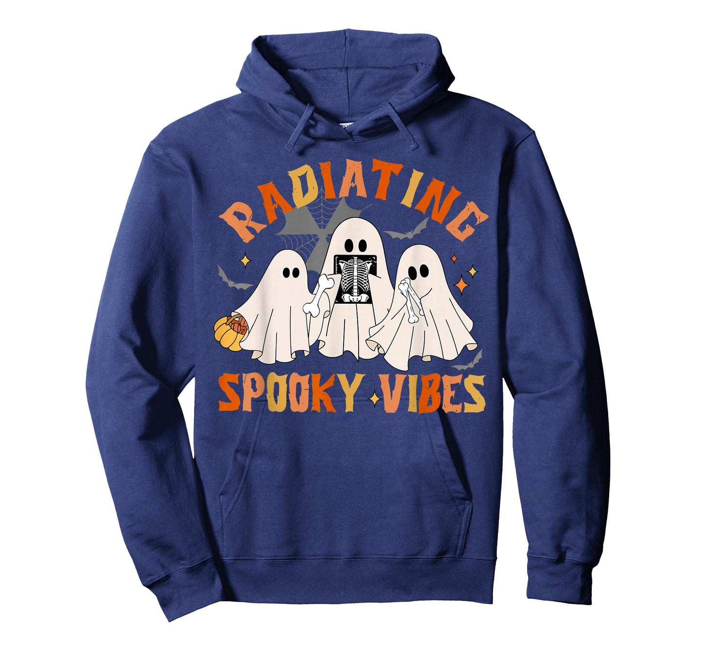 Radiating Spooky Vibes Ghost Halloween X-ray Radiology Tech T-Shirt