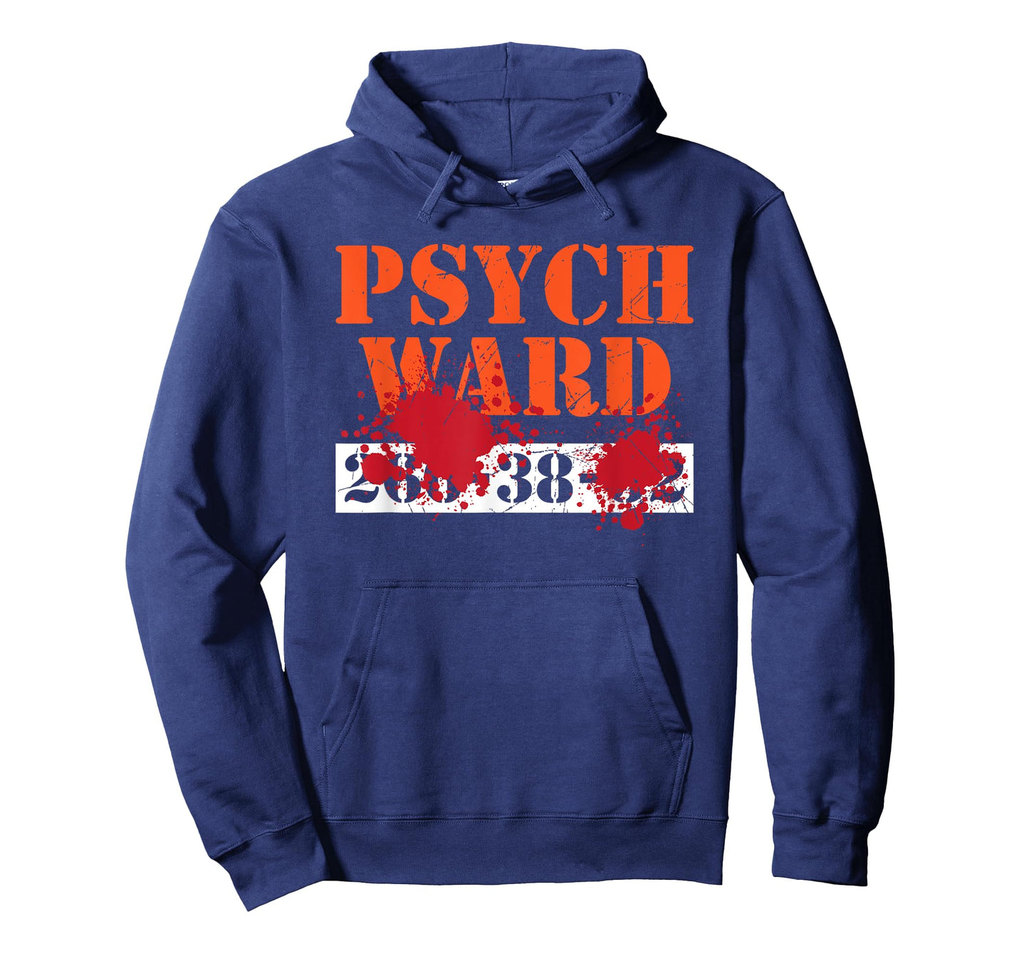 Psych Ward Patient T-Shirt Blood Splatter Scary Asylum Tee T-Shirt