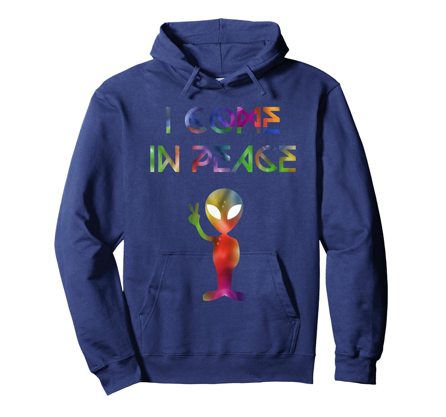 I Come In Peace Outer Space UFO Alien Invasion T-Shirt