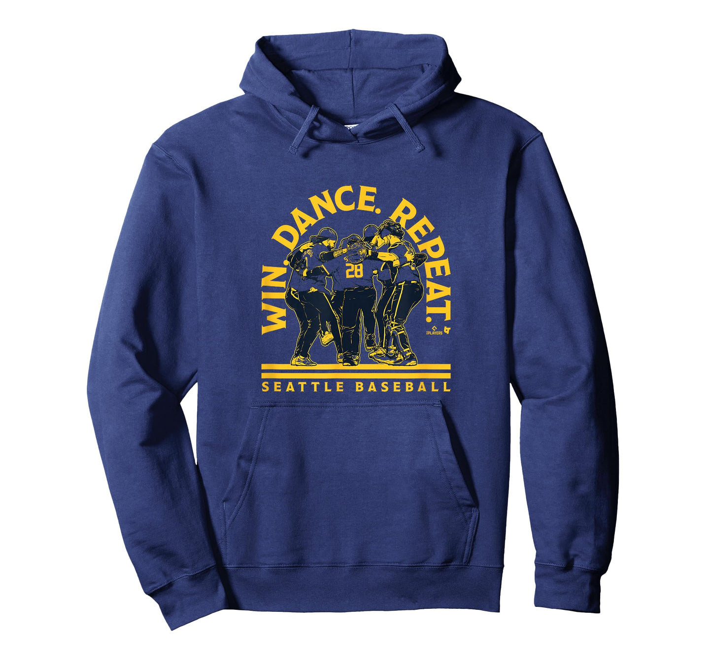 Win. Dance. Repeat. 2025 - Seattle Baseball T-Shirt