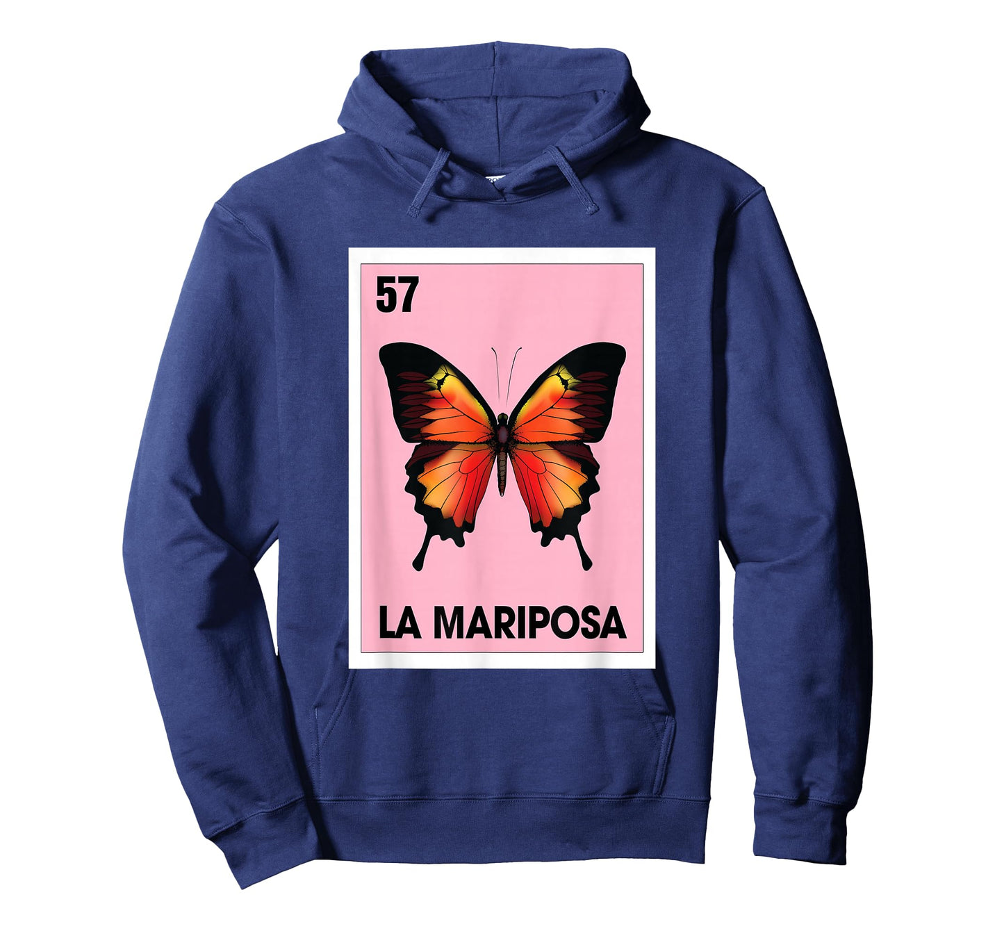 La Mariposa Mexican Bingo Card Game Butterfly Lover Spanish T-Shirt