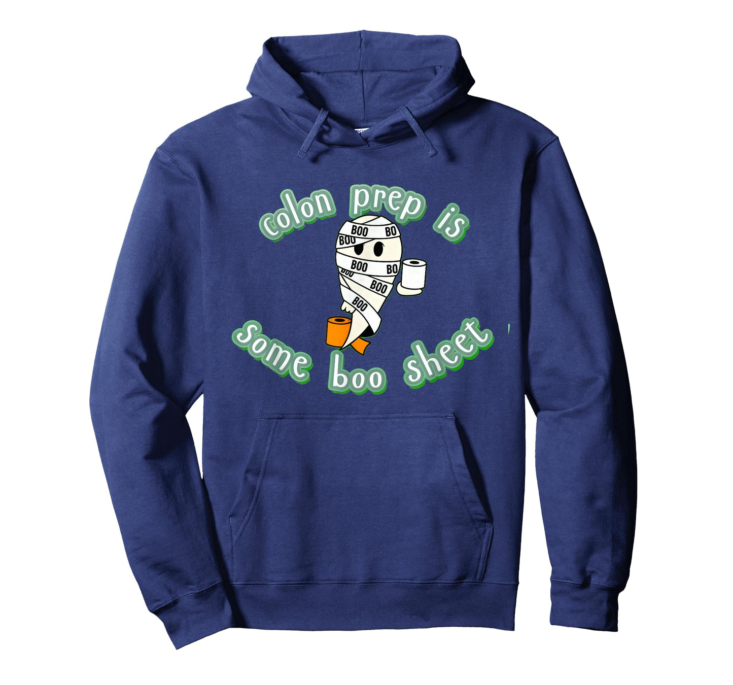 Funny Colonoscopy Prep Ghost Halloween GI Nurse Tee T-Shirt