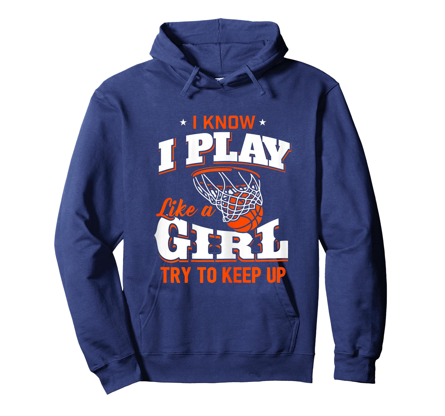 I Know I Play Like A Girl Shirt - Basketball Girl T-Shirt T-Shirt