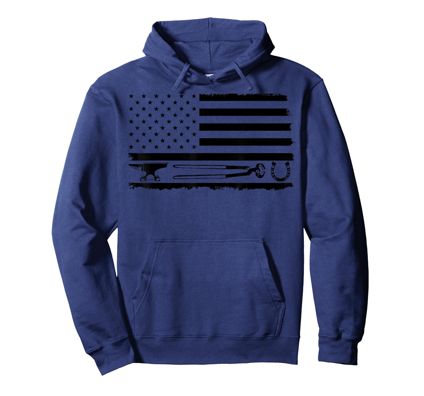 Funny Farrier Gift For Men Cool Farrier Tools American Flag T-Shirt