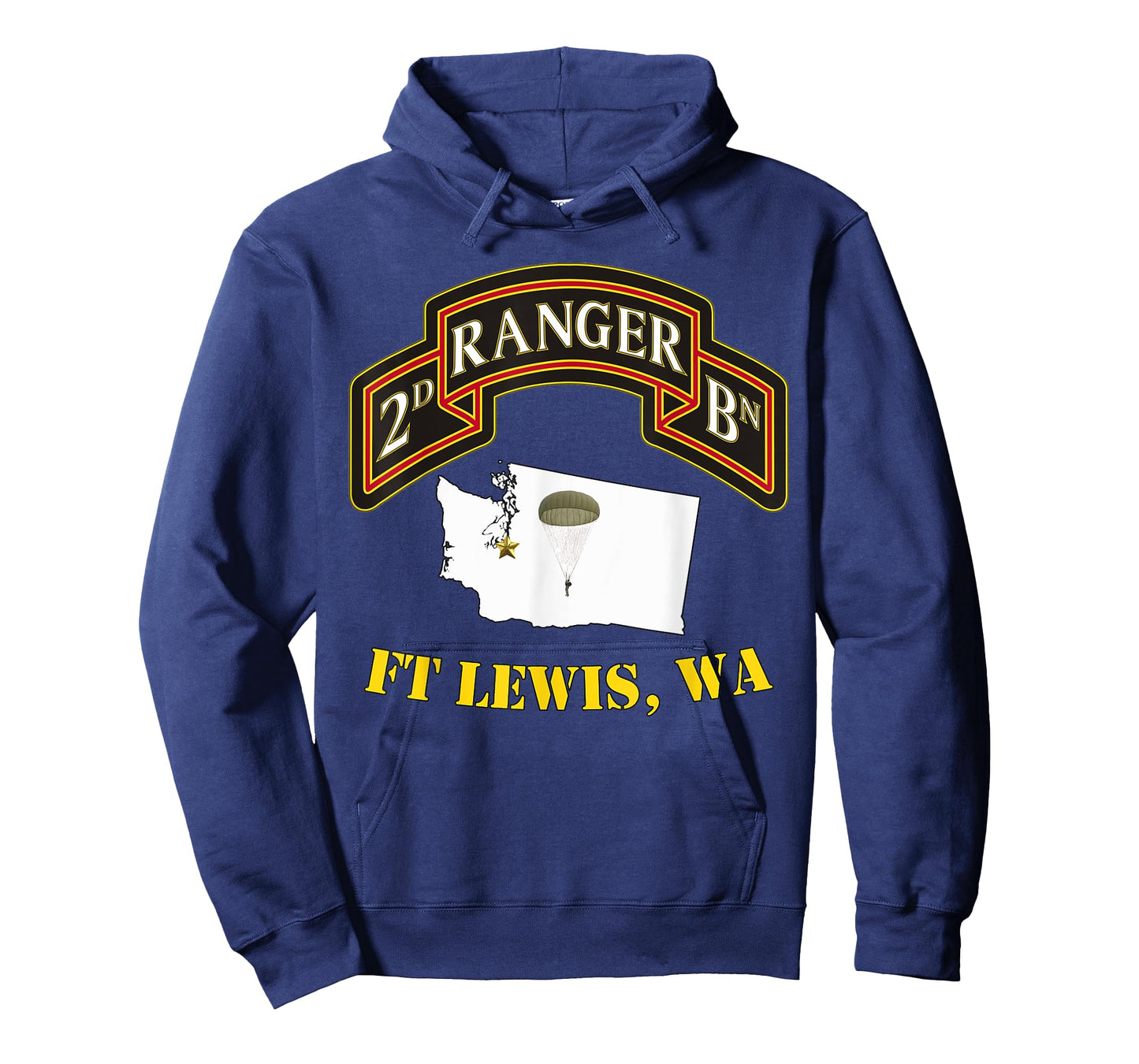 75th Rangers - Ft Lewis, WA 2nd Bn Ranger Unit Vets T-shirt T-Shirt