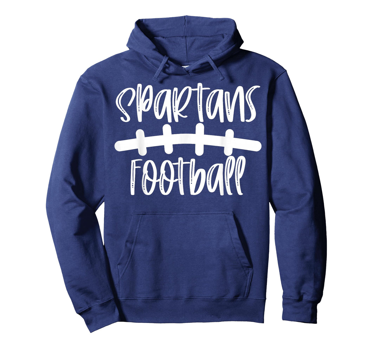 Spartans Football School Spirit Team Mascot Game Night T-Shirt