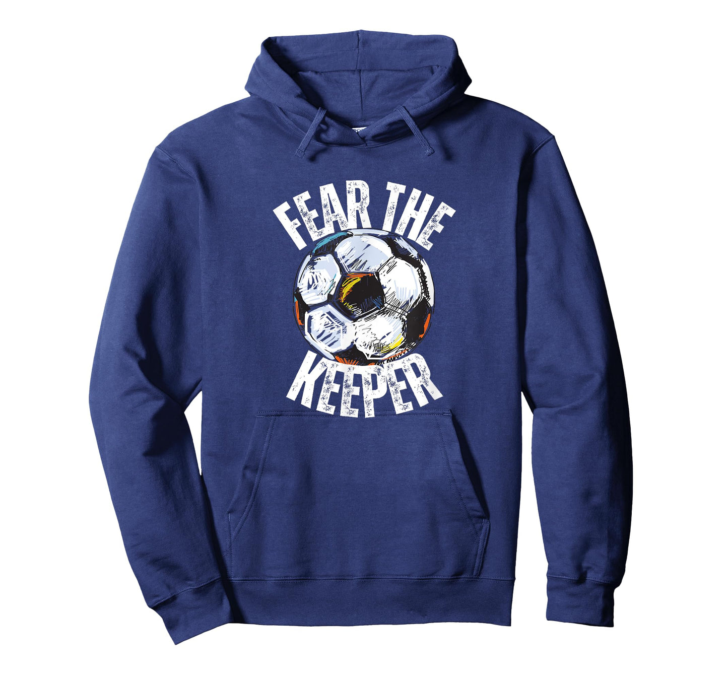 FEAR THE KEEPER GOALIE Soccer Futbol Footballer Game Graphic T-Shirt