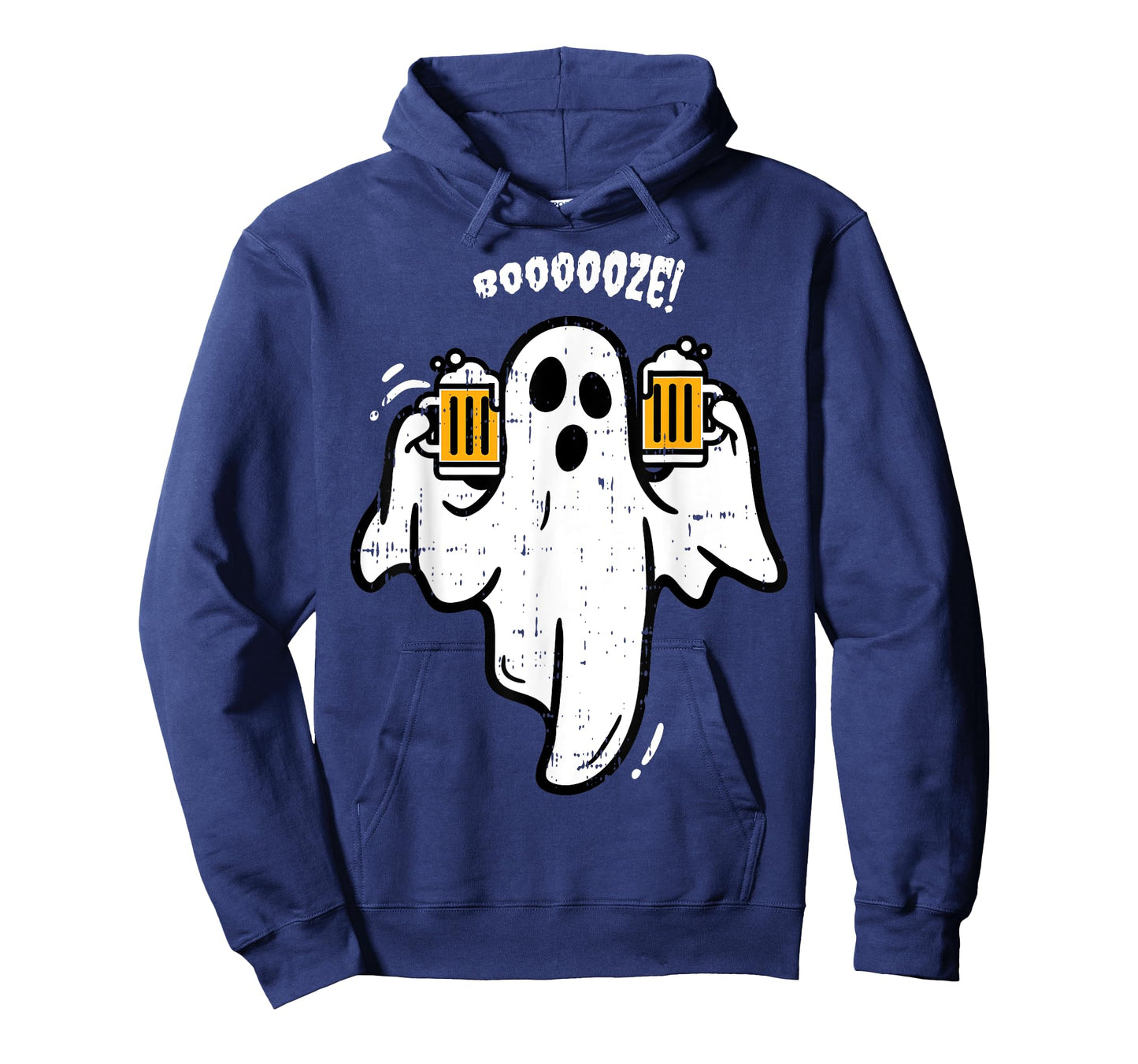Booze Boo Ghost Drinking Beer Costume Easy Halloween Gifts T-Shirt