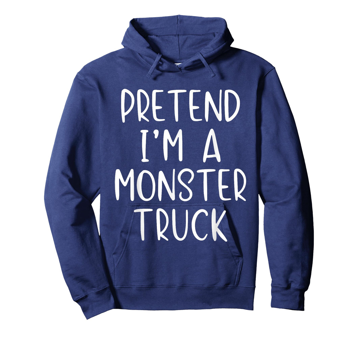 Pretend I'm A Monster Truck Costume Halloween Simple Kid T-Shirt