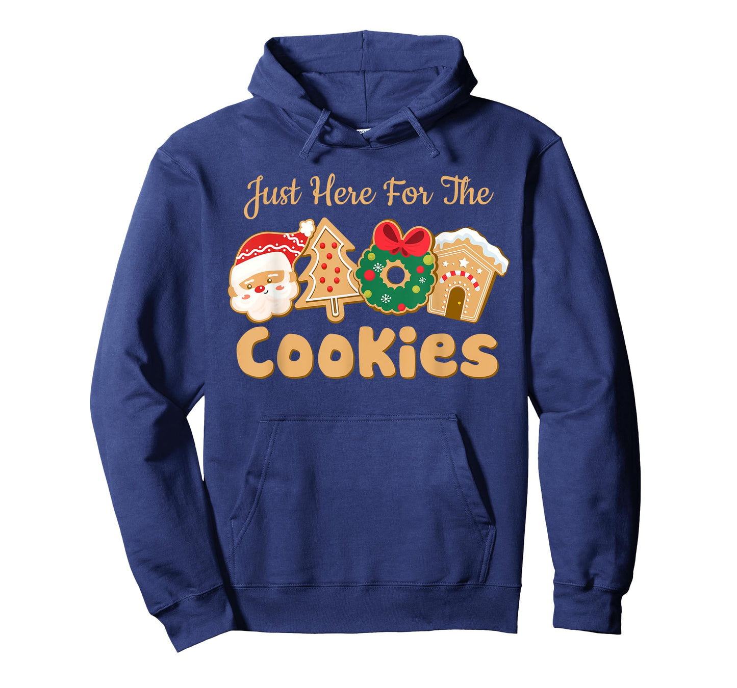 I'm Just Here For The Cookies Santa Christmas Cookies Baking T-Shirt