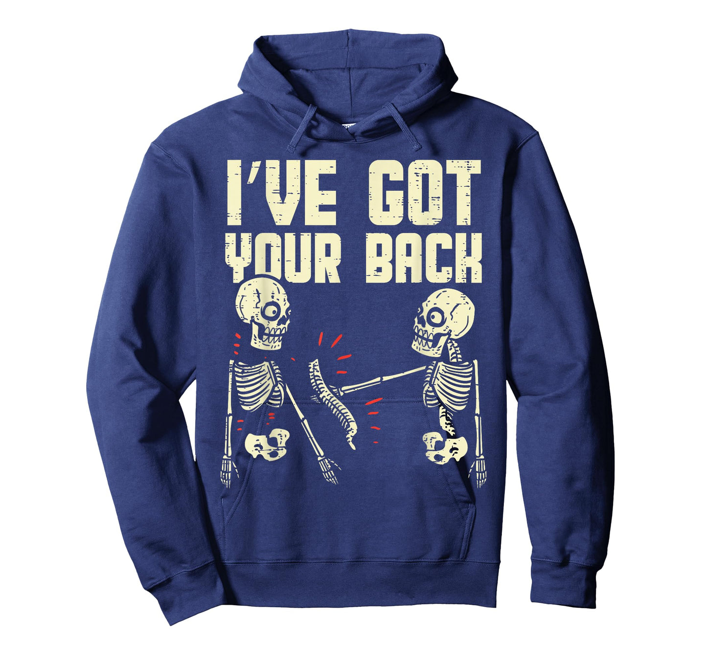 Ive Got Your Back Skeleton Spine Funny Halloween Men Women T-Shirt