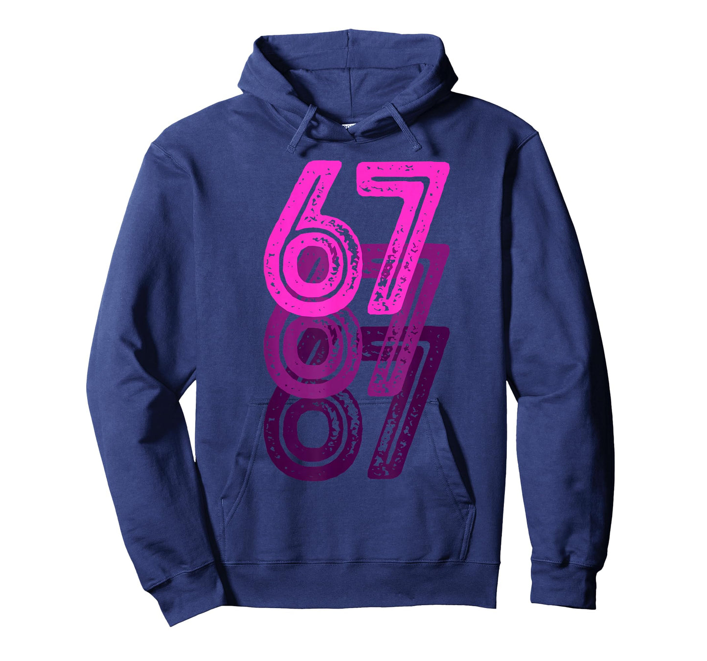 Number 67 Pink Best Classic College Style Birthday Funny T-Shirt