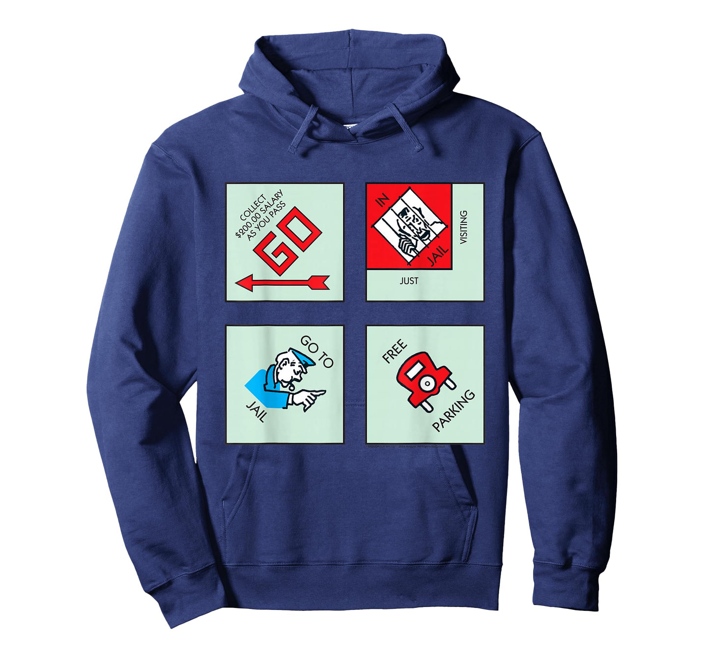 Monopoly Classic Corner Tiles T-Shirt