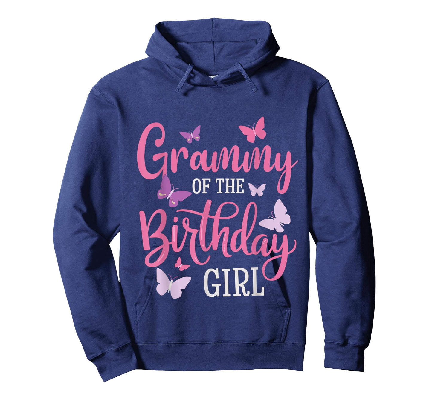 Grammy Of The Birthday Girl Butterfly Grandma 1st Bday T-Shirt