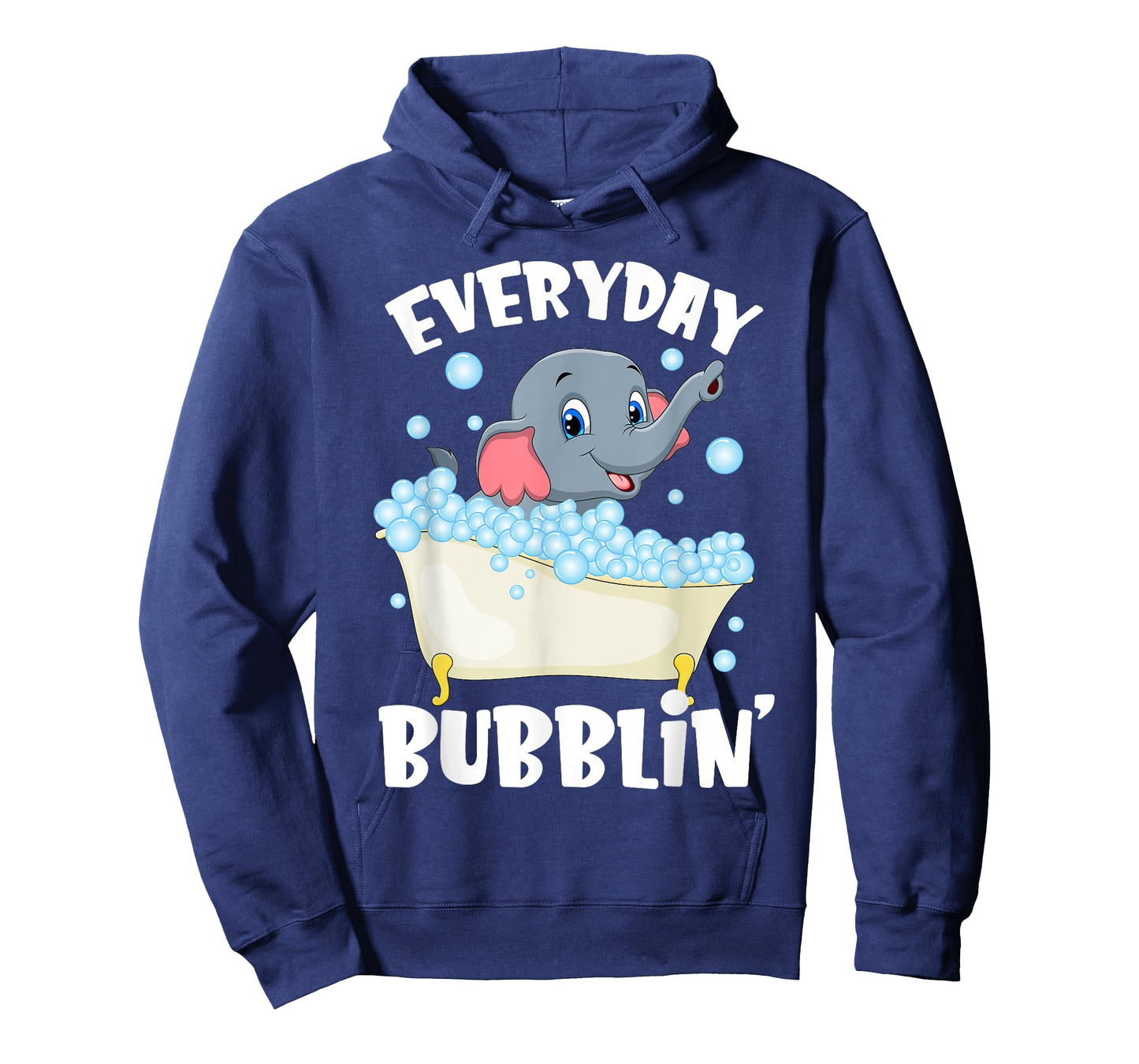 Everyday Bubblin Bubble Bath For Me Funny Elephants Lovers T-Shirt