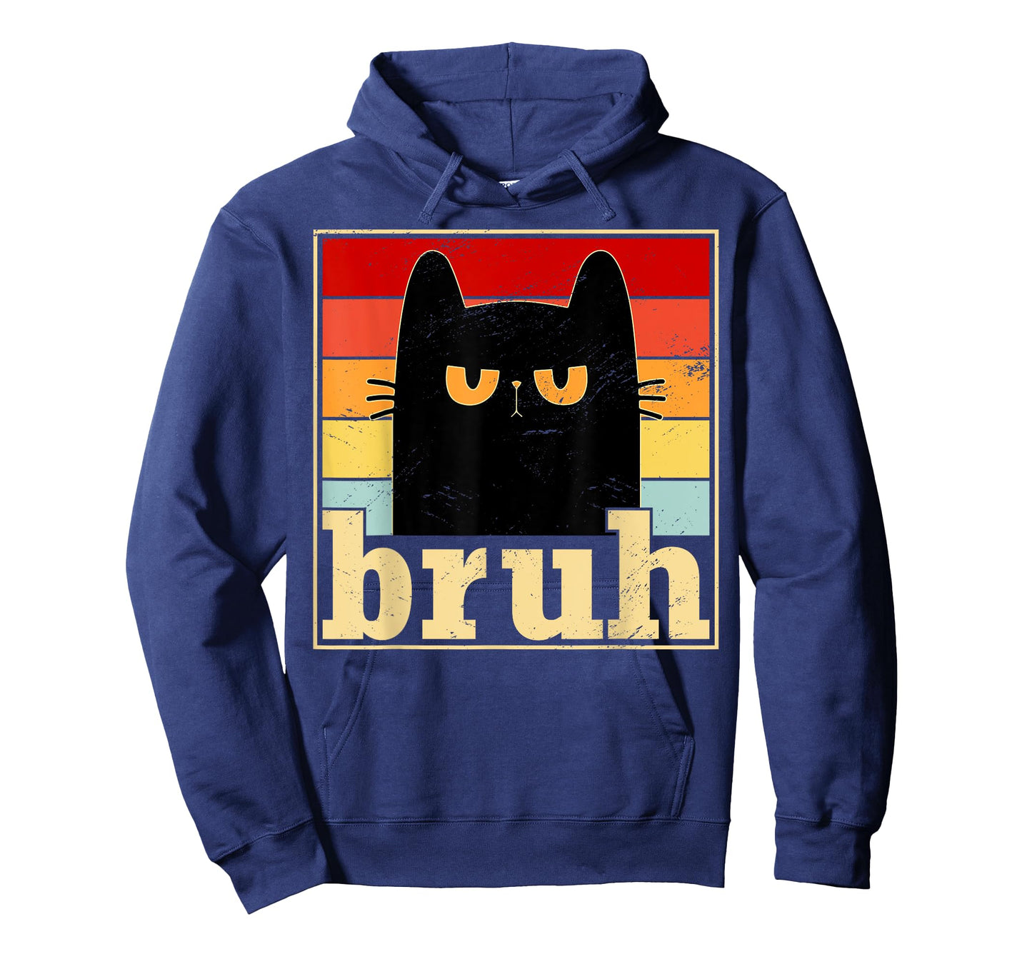 Funny Bruh Cat Meme Shirt for Teens Boys Girls Men Women T-Shirt