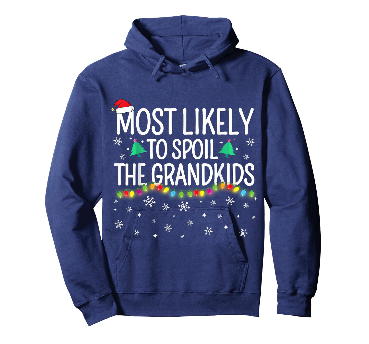 Most Likely To Spoil The Grandkids Family Matching Christmas T-Shirt