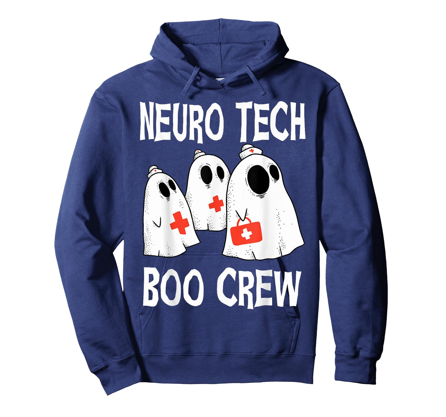 Funny Neuro Tech Boo Crew Neurology Halloween Costume T-Shirt