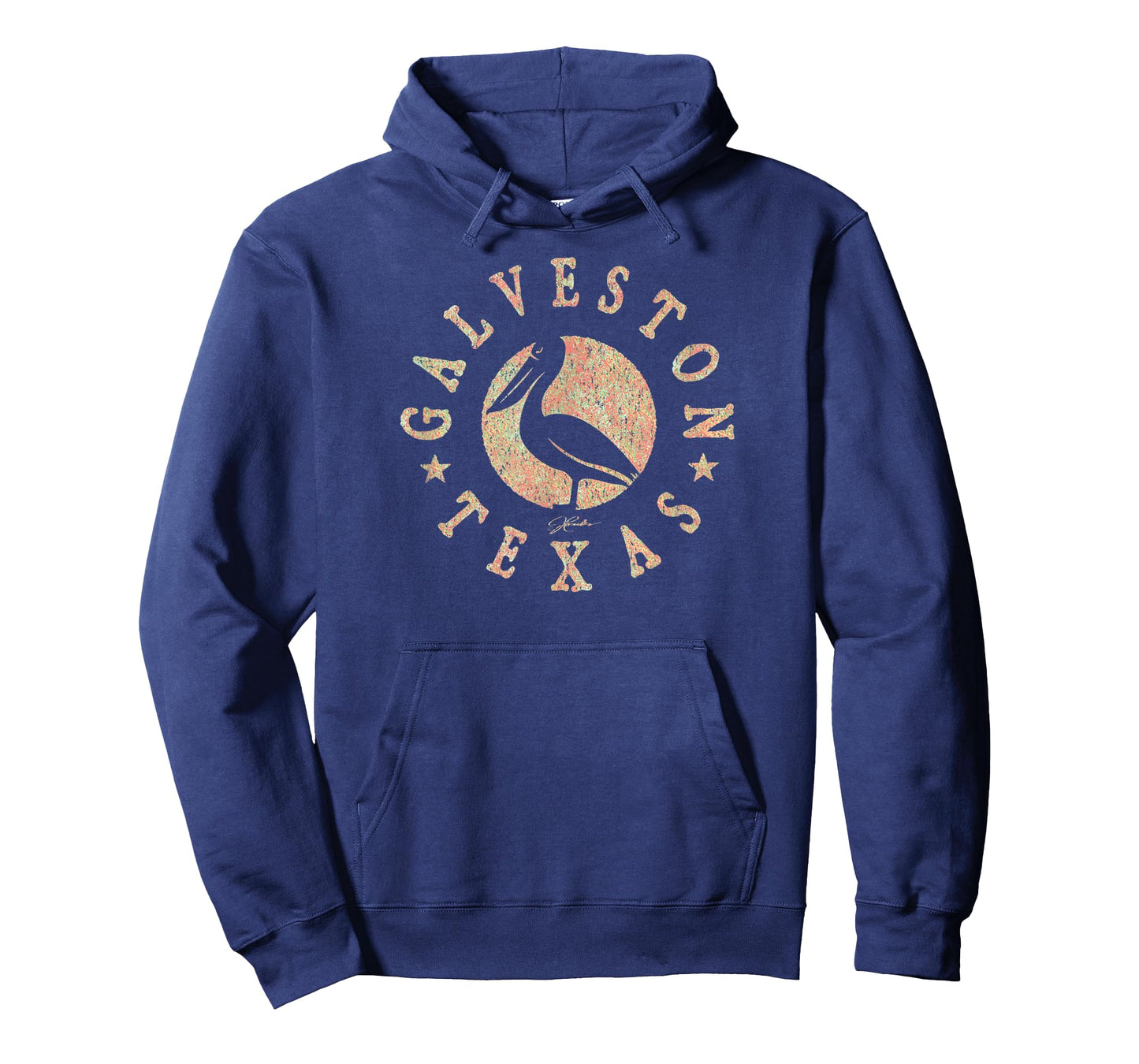 JCombs: Galveston, Texas, Pelican T-Shirt