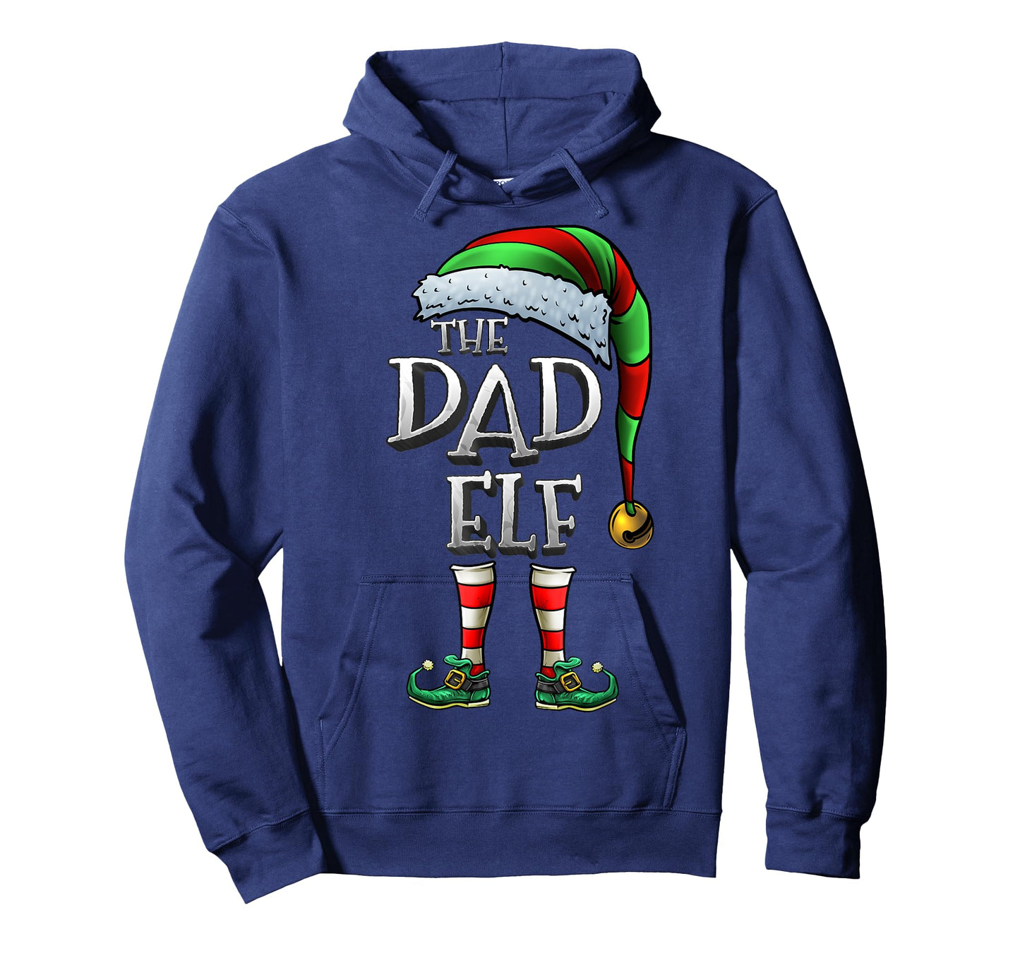 The Dad Elf Shirt Matching Family Dad Christmas Elf T-Shirt