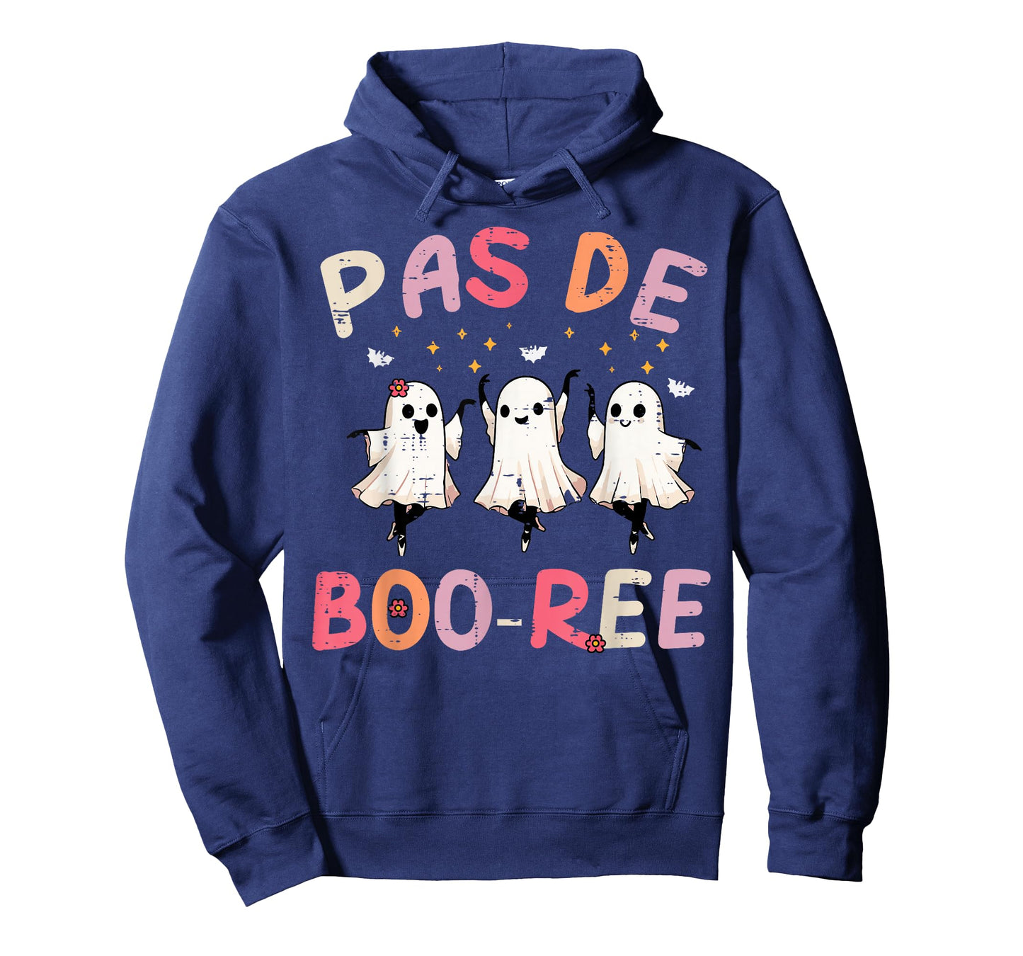 Pas De Booree Dancing Ghosts Ballet Ballerina Halloween Girl T-Shirt