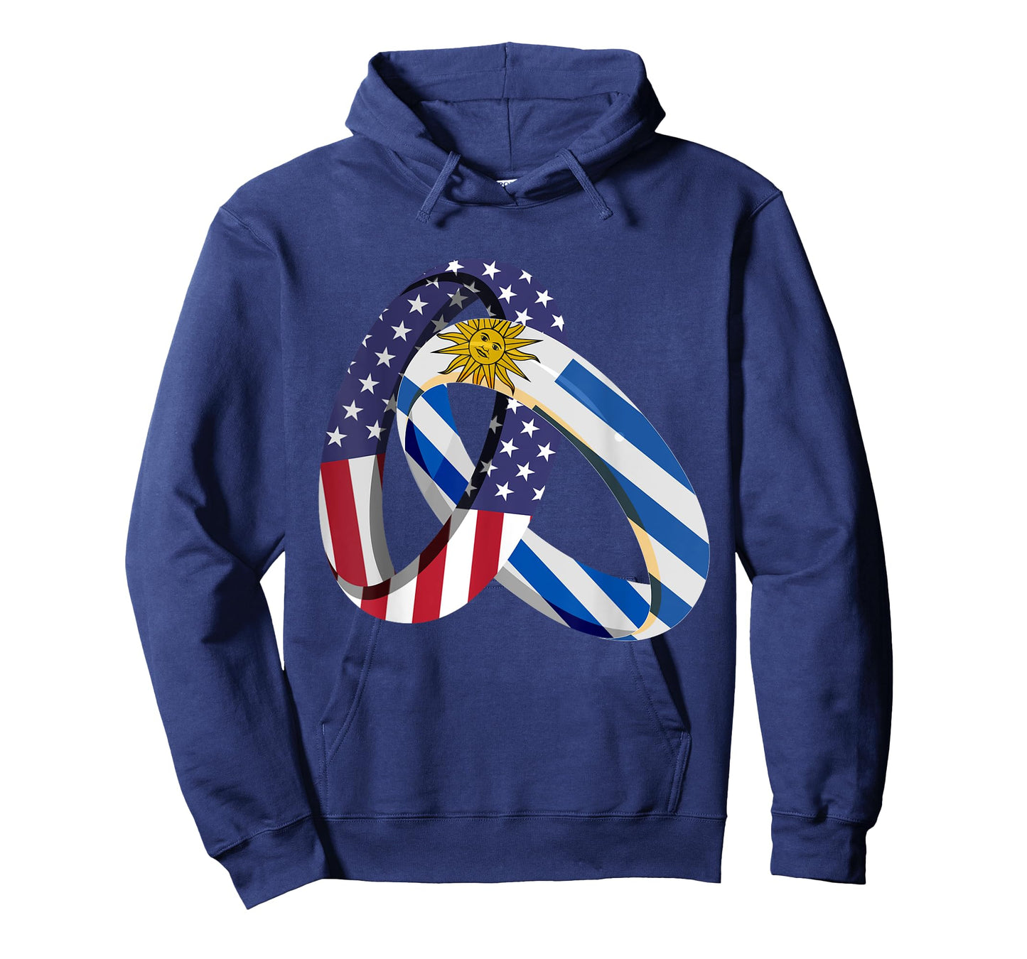 Uruguay American Ring Heritage Month Uruguayan Flag T-Shirt