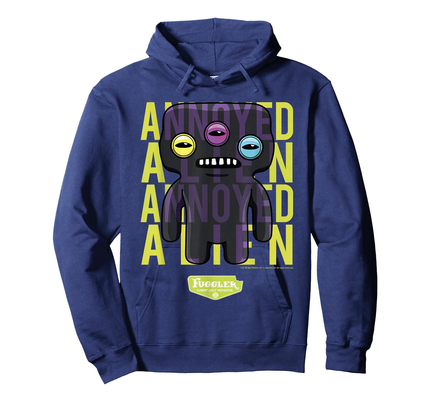 Fuggler Annoyed Alien Black Laboratory Misfits T-Shirt