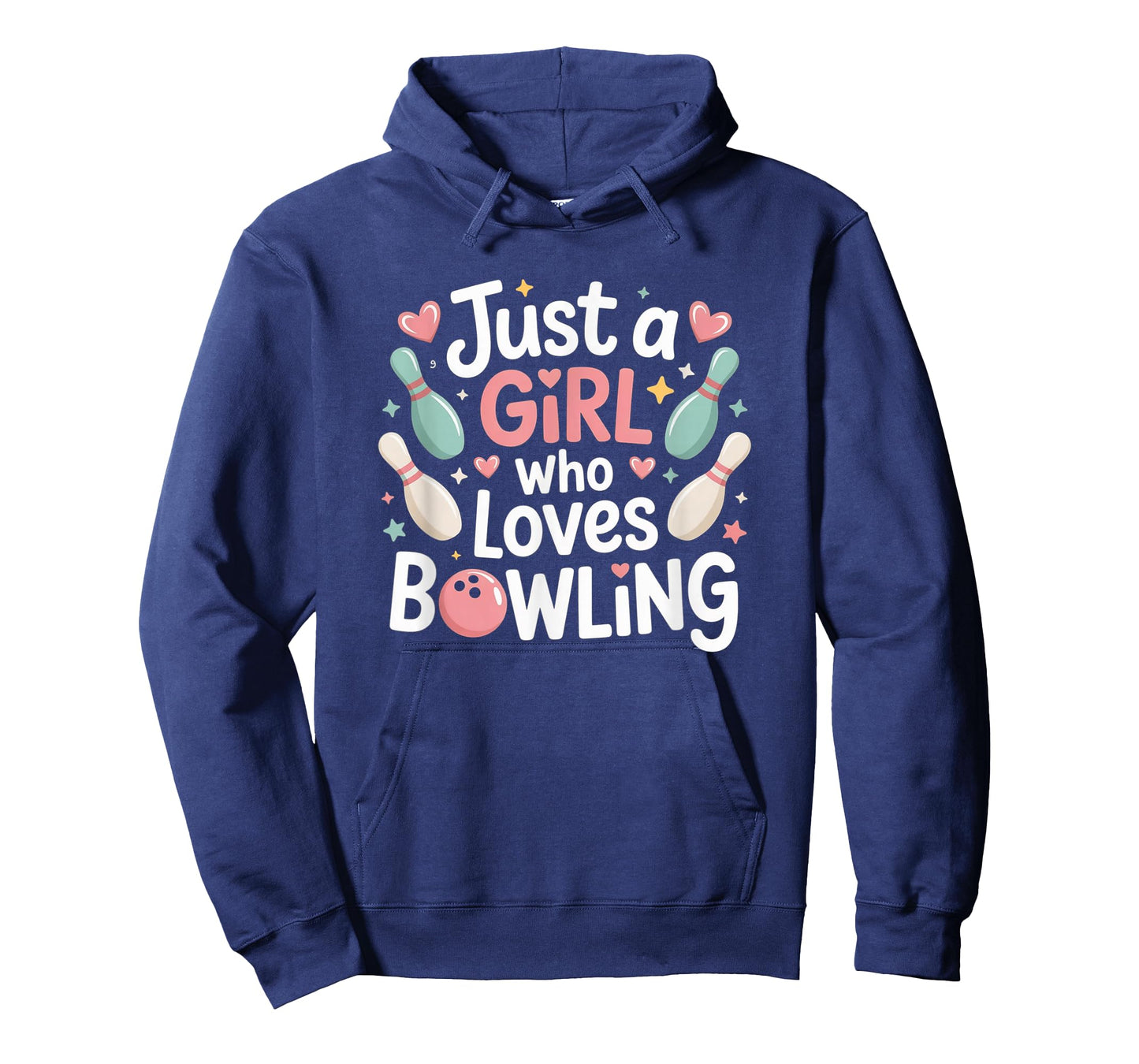 Cute Bowler Womens Hobby Tenpin T-Shirt