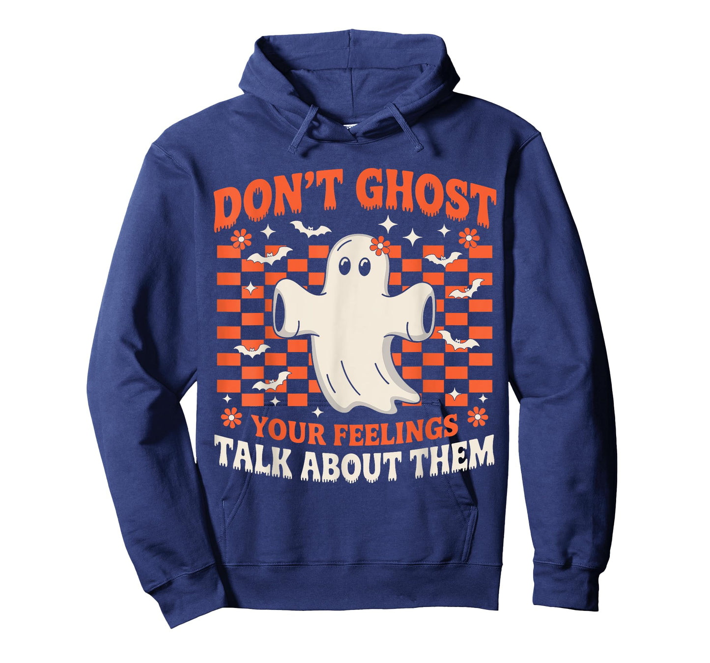 Don't Ghost Your Feeling Mental Health Halloween Men Women T-Shirt