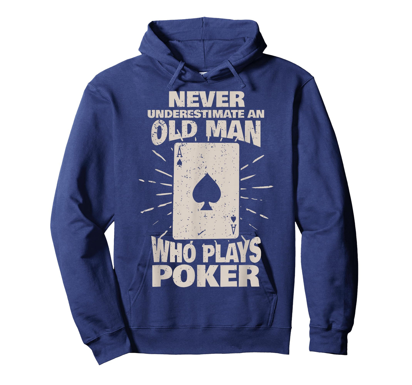 Never underestimate an old man who plays Poker T-Shirt