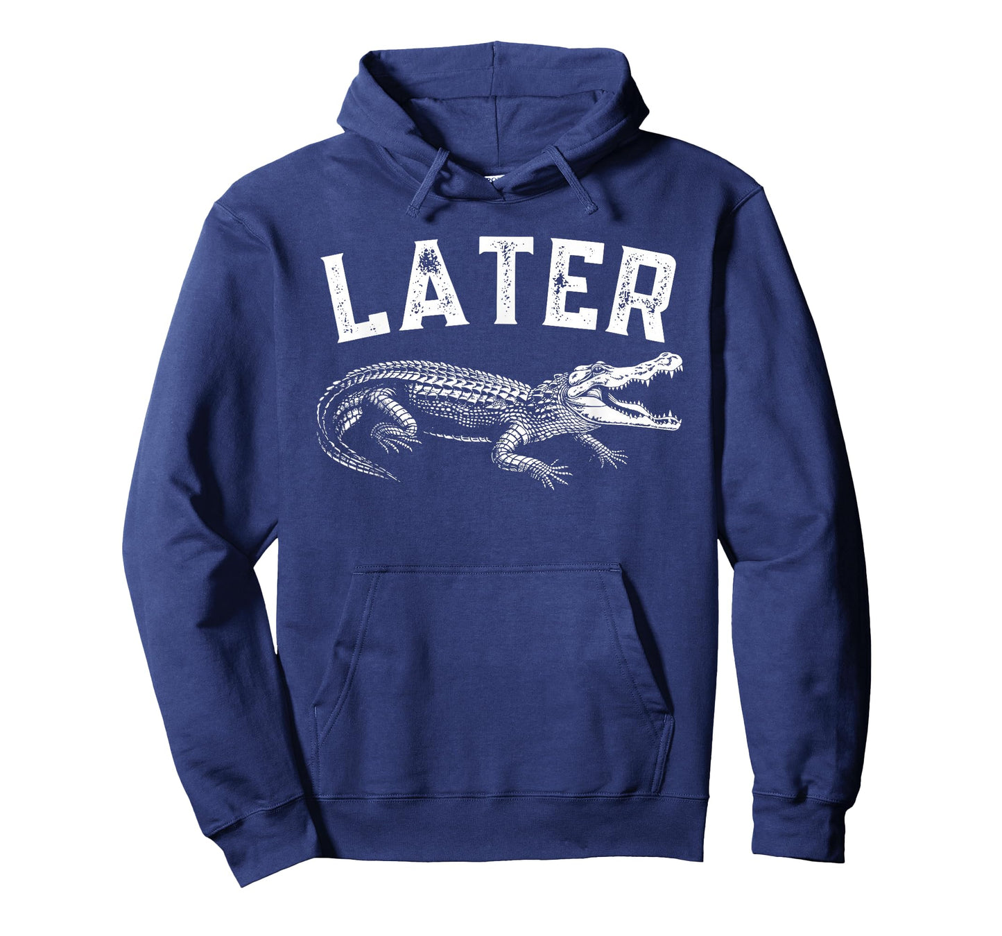 Funny Alligator Apparel Later Gator Alligator Graphic T-Shirt for Men & Women - Black - Small