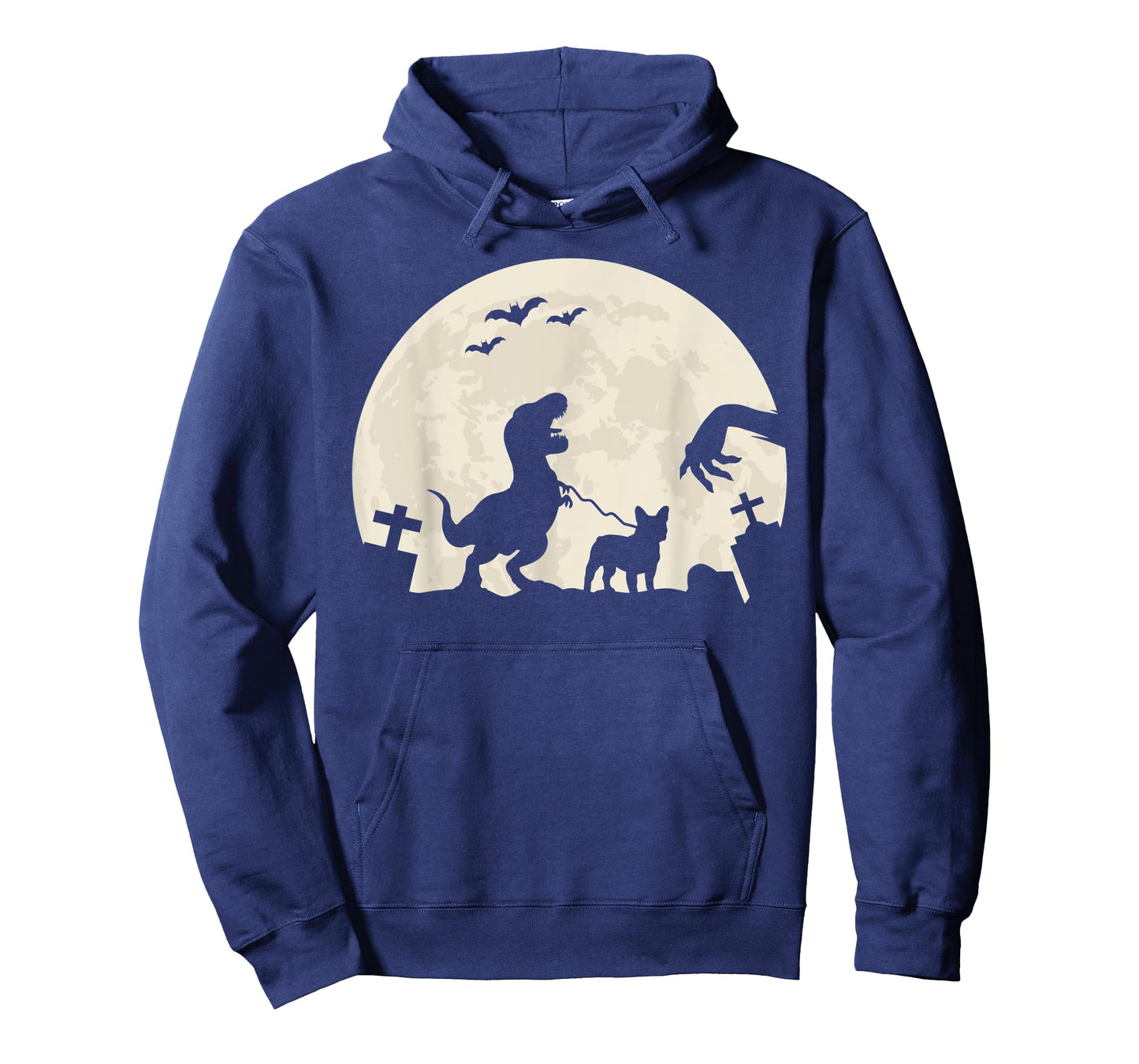 Halloween French Bulldog Dog Frenchie Dinosaur Costume Men Women Kids T-Shirt