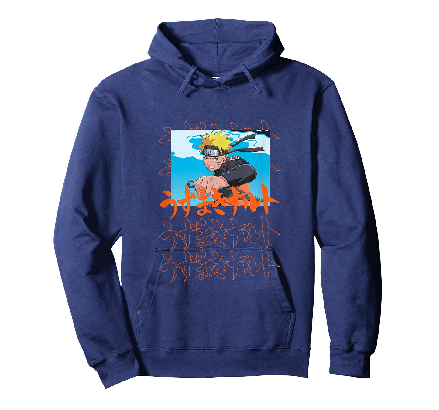 Naruto Shippuden Naruto with Kanji T-Shirt
