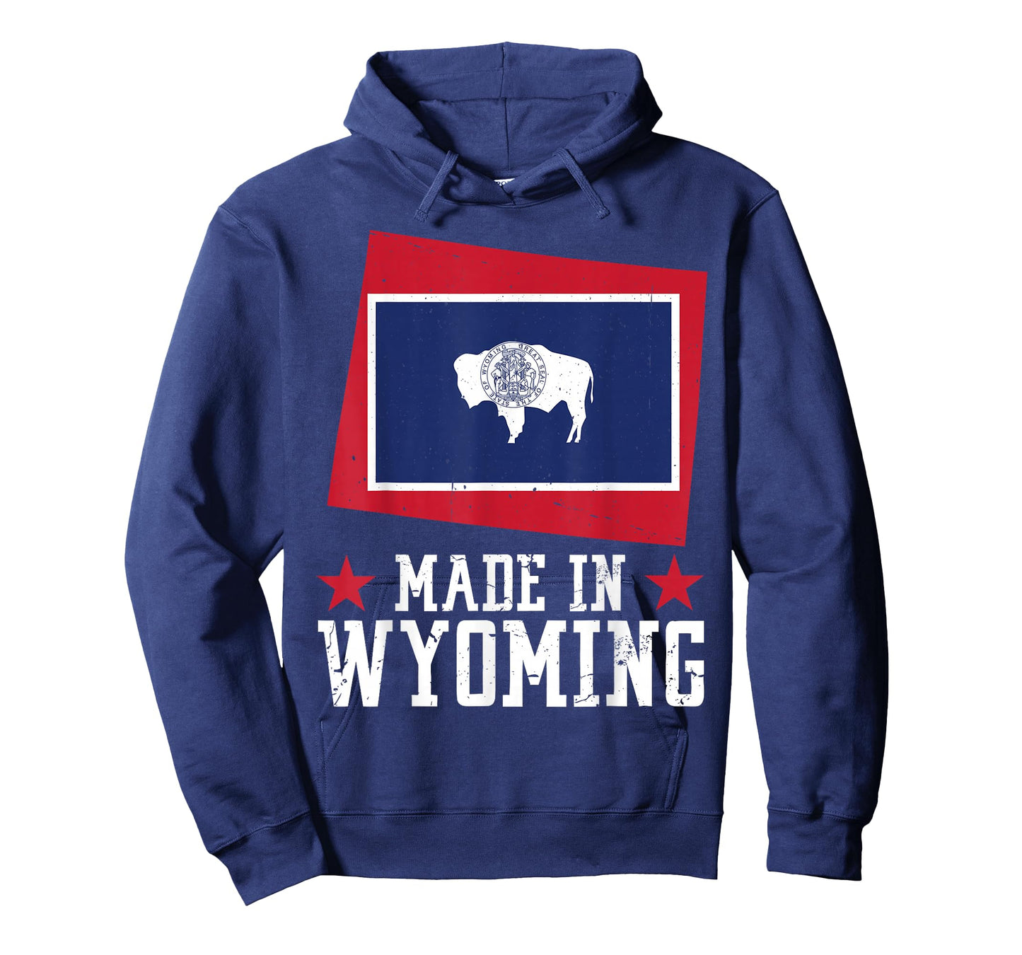 Made in Wyoming - Wyoming Pride US State Wyoming Flag T-Shirt