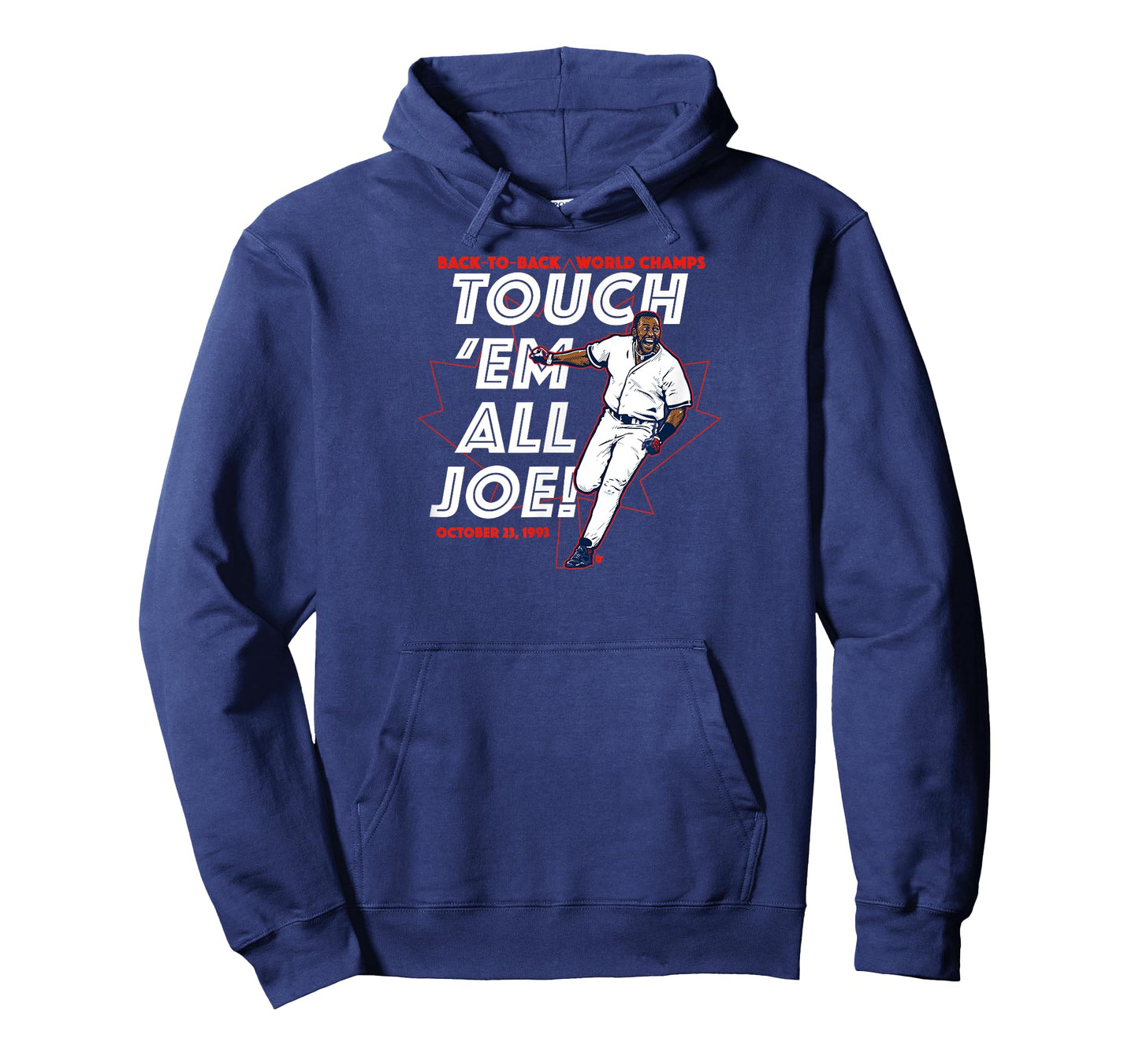Joe Carter: Touch 'Em All - Toronto Baseball T-Shirt